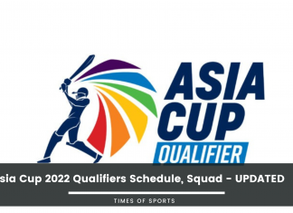 Asia Cup 2022 Qualifiers Schedule