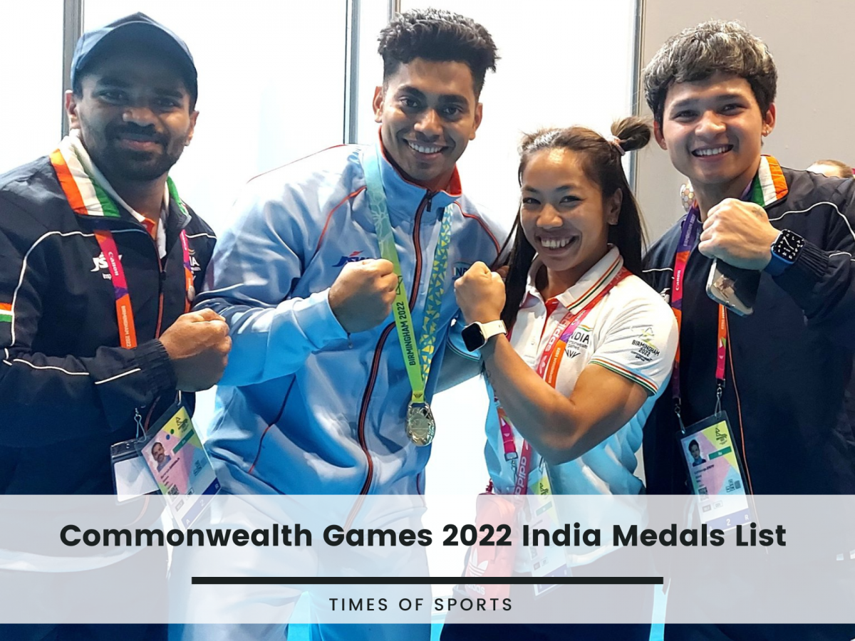 Commonwealth Games 2022 India Medals List - Full Athletes