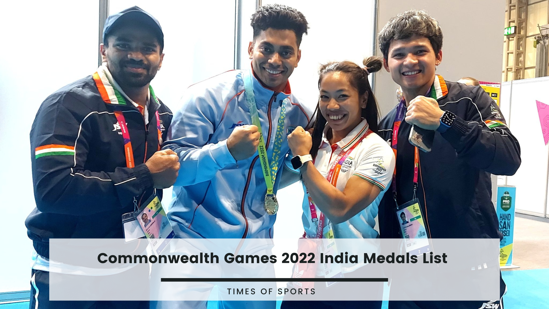 Commonwealth Games 2022 India Medals List - Full Athletes