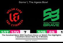 Southern Brave vs Welsh Fire Highlights