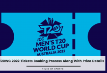 T20 World Cup 2022 Tickets 