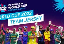 ICC T20 World Cup Jersey 2022 Teams