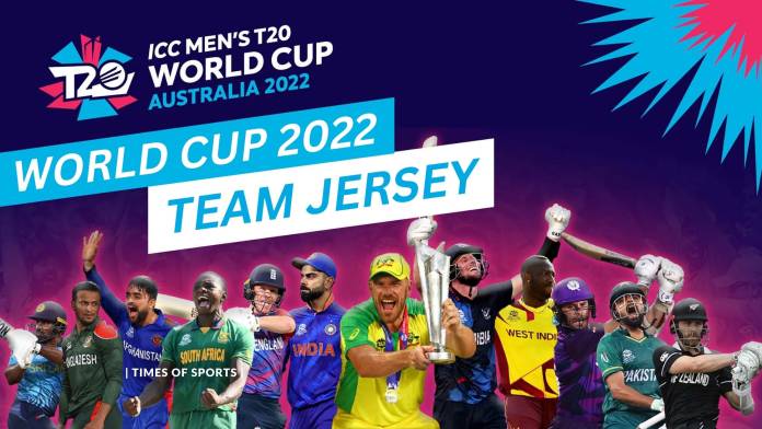 ICC T20 World Cup Jersey 2022 Teams