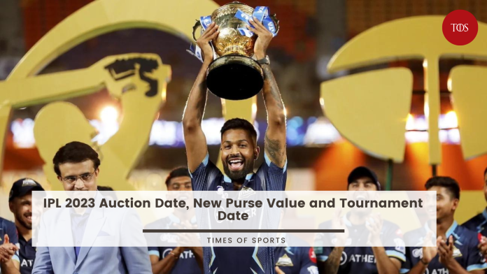 IPL 2023 Auction Date