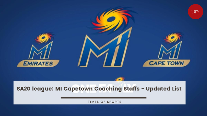 MI Capetown Coaching Staffs
