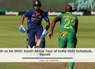 South Africa Tour of India 2022