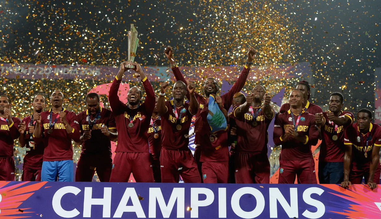 West Indies have won T20 World Cup in 2012, and 2016