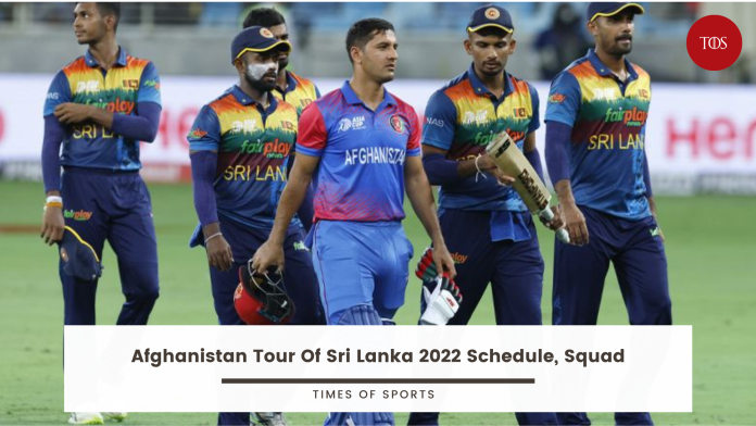 Afghanistan Tour Of Sri Lanka 2022