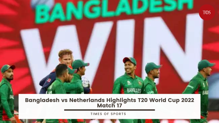 Bangladesh vs Netherlands Highlights