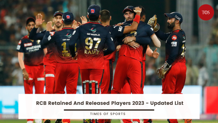 RCB Retained and Released Players 2023