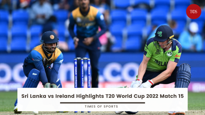 Sri Lanka vs Ireland Highlights