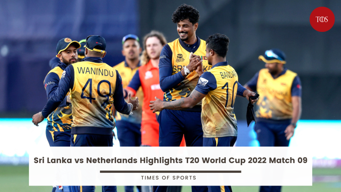 Sri Lanka vs Netherlands Highlights