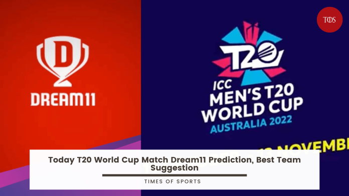 Today T20 World Cup Match Dream11 Prediction 