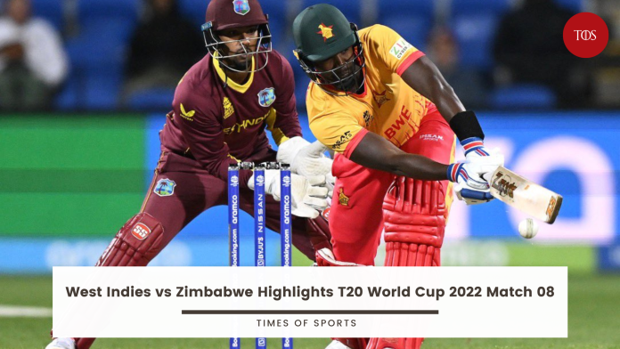West Indies vs Zimbabwe Highlights