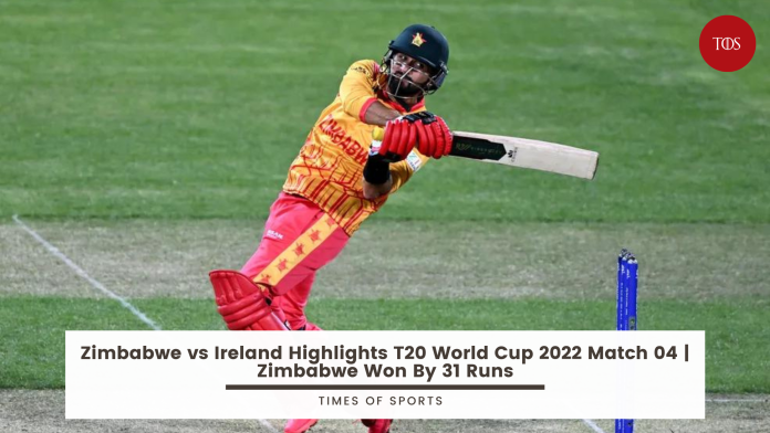 Zimbabwe vs Ireland Highlights