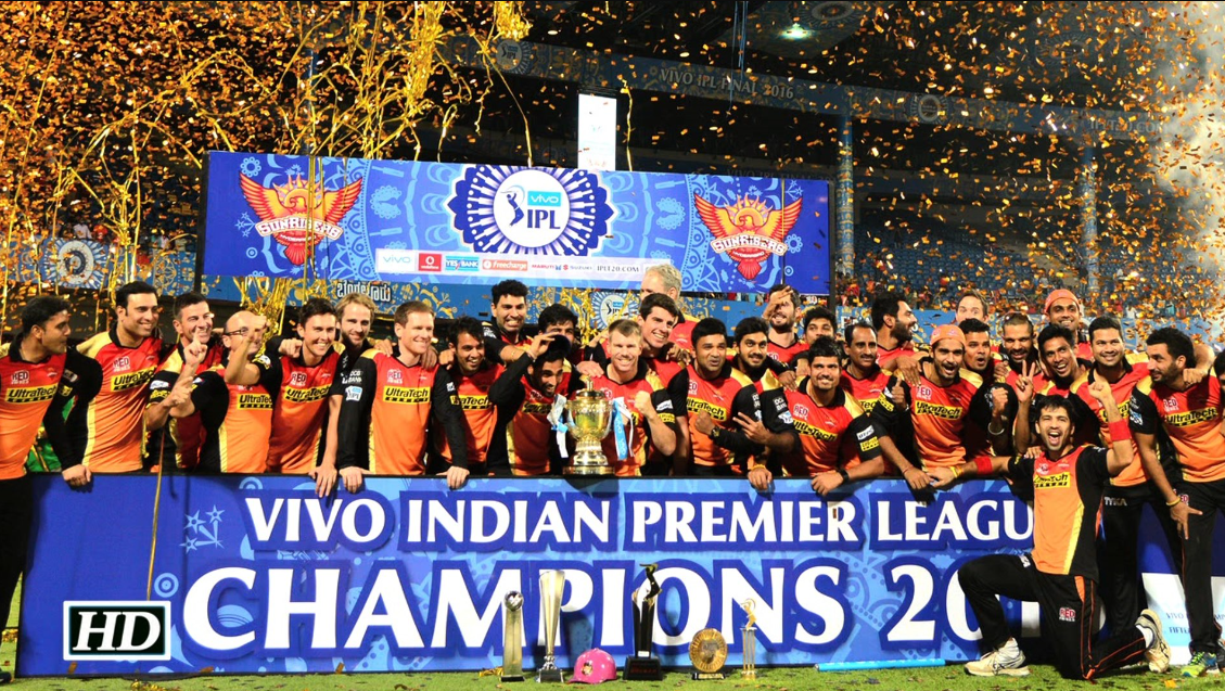 2016 IPL Winners