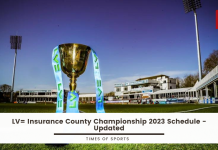 County Championship 2023 Schedule