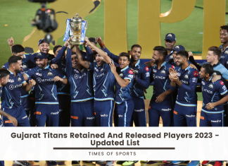 Gujarat Titans Retained and Released Players 2023