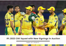 IPL 2023 CSK Squad