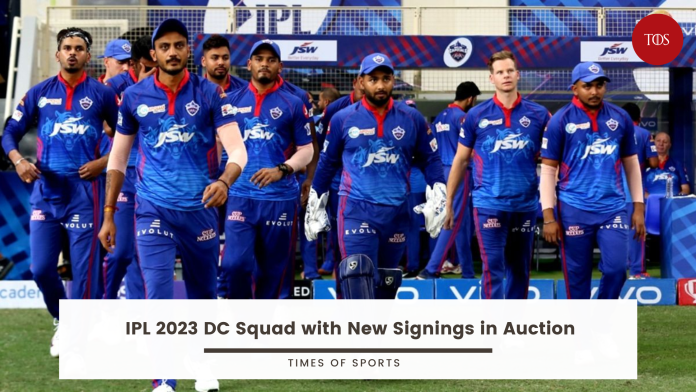 IPL 2023 DC Squad