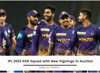 IPL 2023 KKR Squad