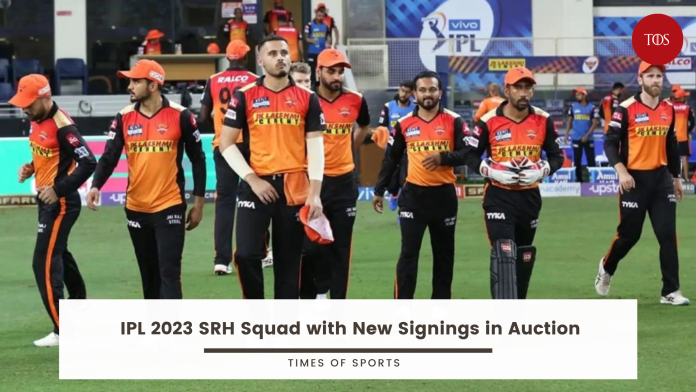 IPL 2023 SRH Squad