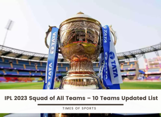 IPL 2023 Squad