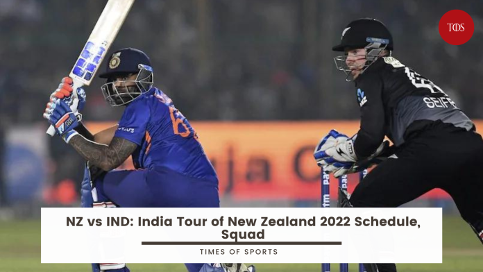 India Tour of New Zealand 2022