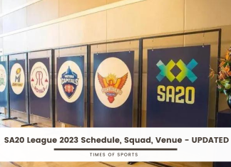 SA20 League 2023 Schedule