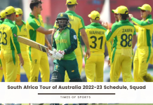 South Africa Tour of Australia 2022-23 