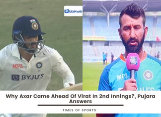 Why Axar Came Ahead Of Virat In 2nd Innings