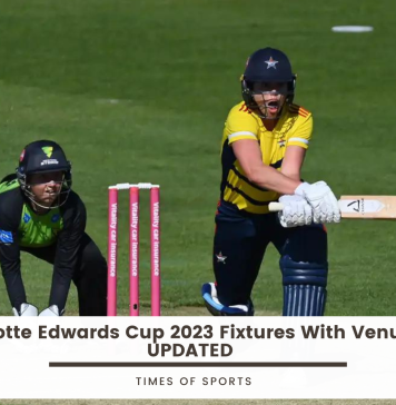 Charlotte Edwards Cup 2023 Fixtures