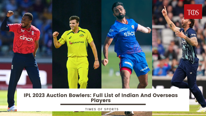 IPL 2023 Auction Bowlers
