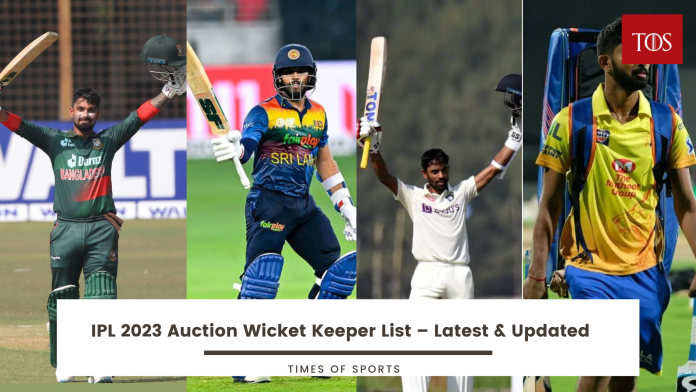 IPL 2023 Auction Wicket Keeper List