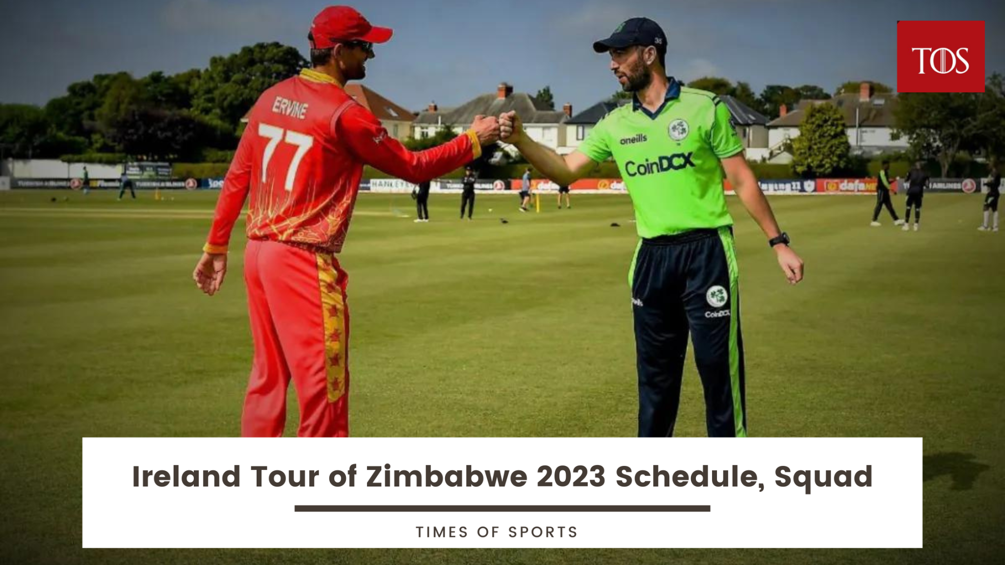 ireland tour of zimbabwe 2023