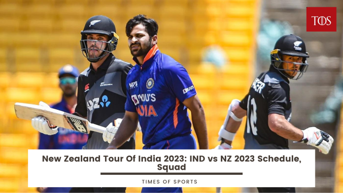 New Zealand Tour Of India 2023