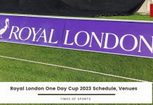 Royal London One Day Cup 2023 Schedule