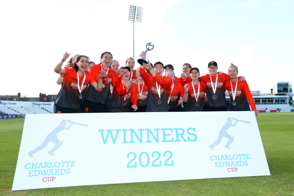 Charlotte Edwards Cup 2022 winners