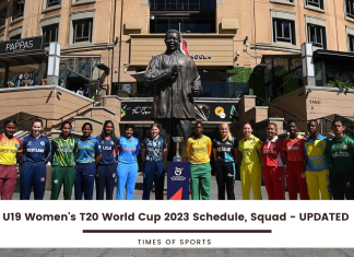 U19 Women's T20 World Cup 2023 Schedule