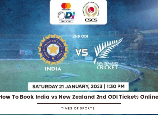 India vs New Zealand 2nd ODI Tickets Price