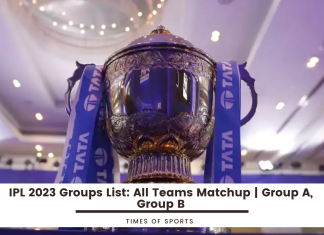 IPL 2023 Groups