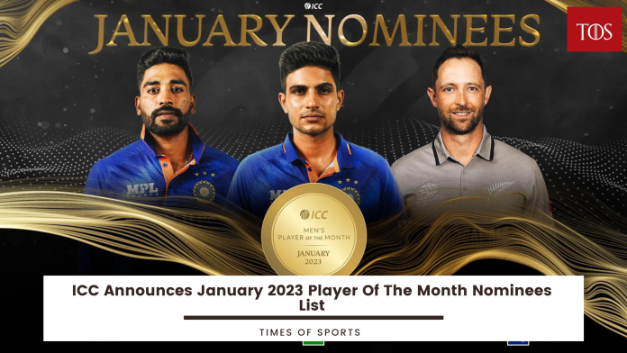 January 2023 Player Of The Month Nominees