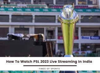 PSL 2023 Live Streaming In India