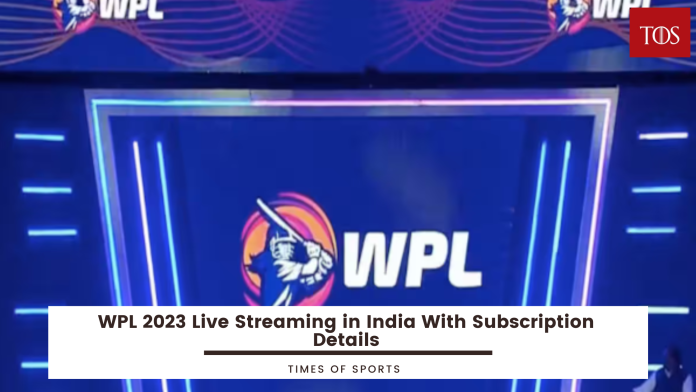 WPL 2023 Live Streaming in India