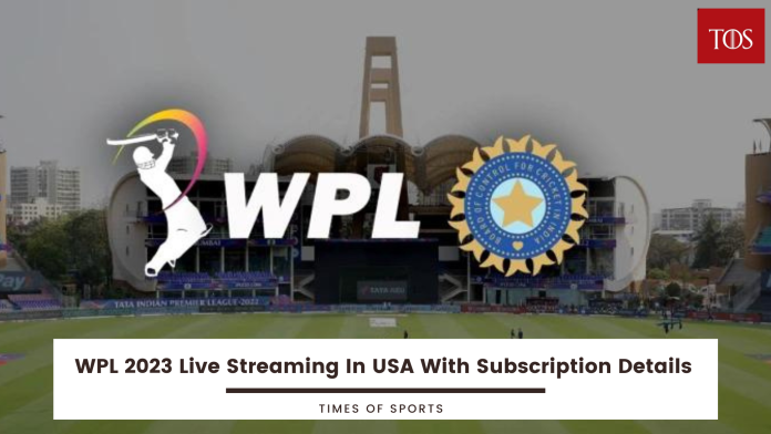 WPL 2023 Live Streaming in USA