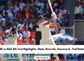 IND vs AUS 4th Test Highlights