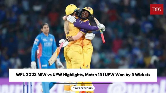 WPL 2023 MIW vs UPW Highlights