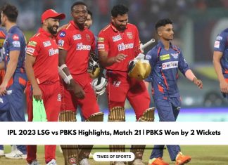 IPL 2023 LSG vs PBKS Highlights