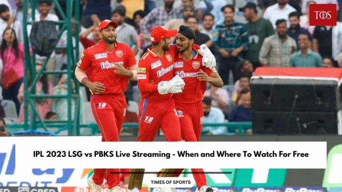 IPL 2023 LSG vs PBKS Live Streaming
