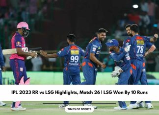 IPL 2023 RR vs LSG Highlights